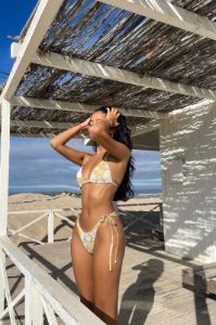 VRG GRL Made For Summer Tie Bikini Bottom // Print sold by Verge Girl
