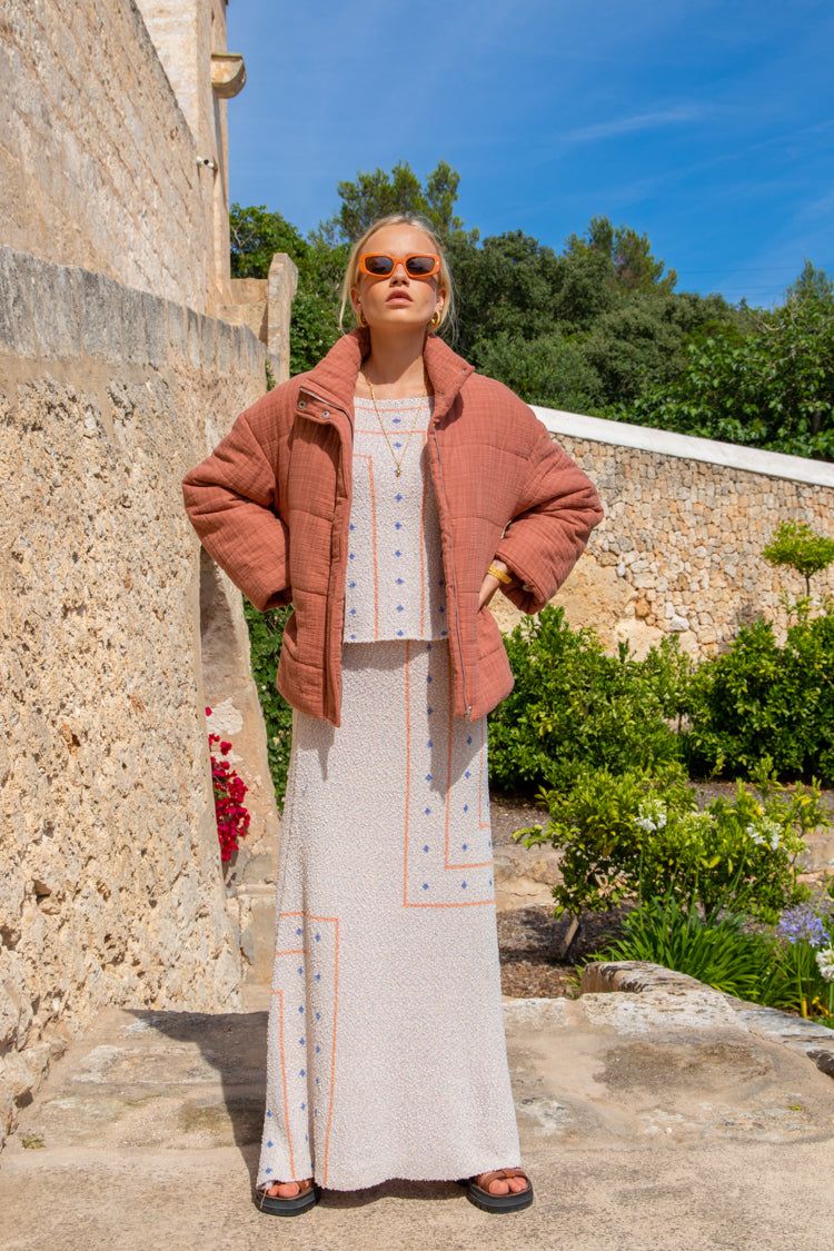 Luminare Jacket Terracotta sold by Verge Girl product image thumbnail 5