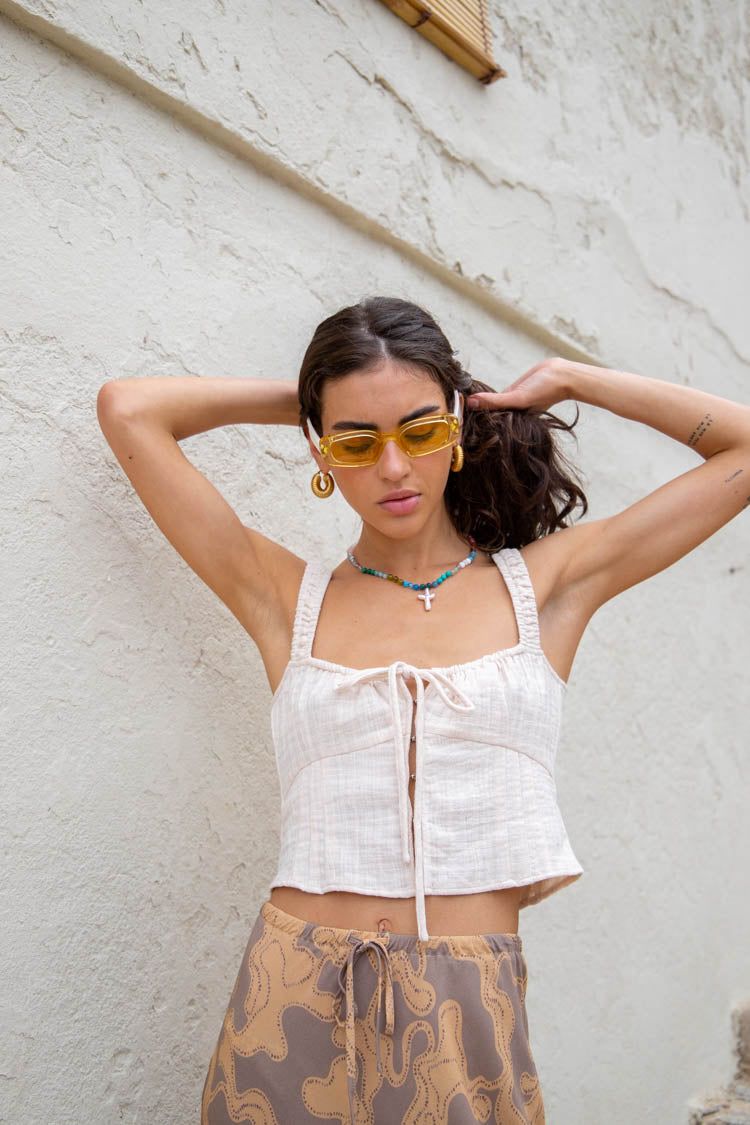 VRG GRL Bound By Love Top // Natural sold by Verge Girl product image thumbnail 3