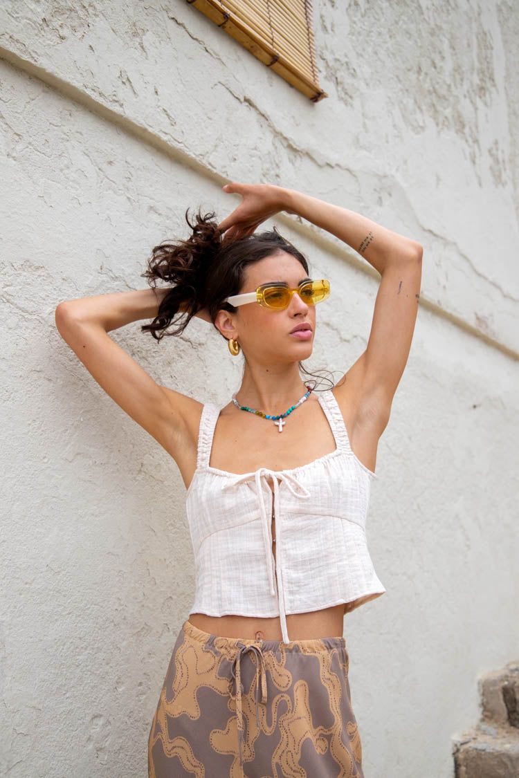 VRG GRL Bound By Love Top // Natural sold by Verge Girl product image thumbnail 4