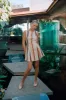 Chloe Linen Mini Dress Ace sold by Verge Girl