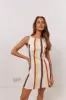 Chloe Linen Mini Dress Ace sold by Verge Girl