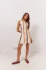 Chloe Linen Mini Dress Ace sold by Verge Girl