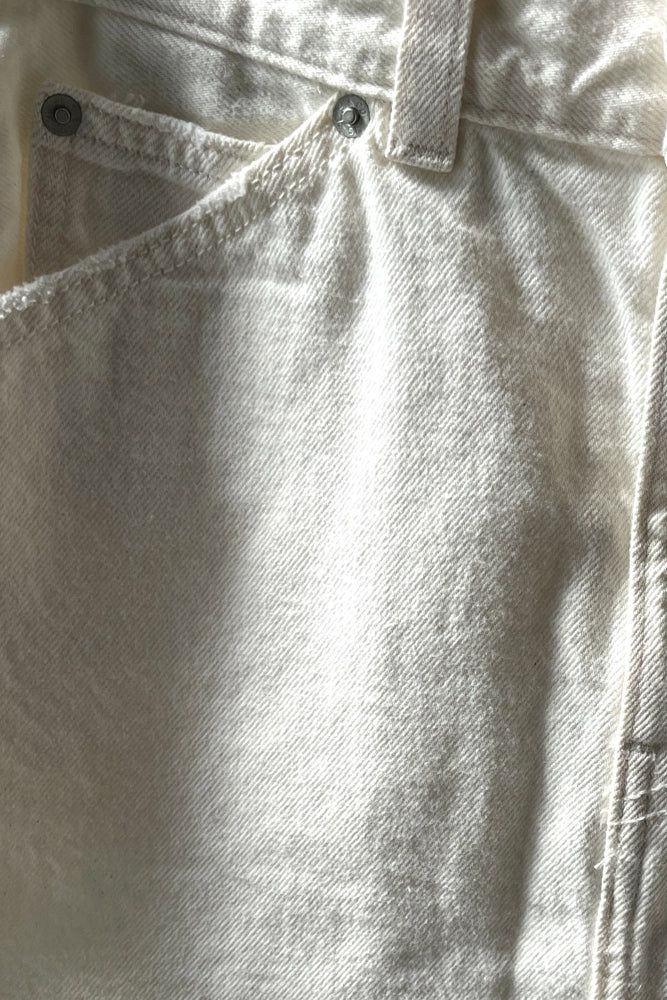 Levi's Utility Mini Skirt // Cream sold by Verge Girl product image thumbnail 9