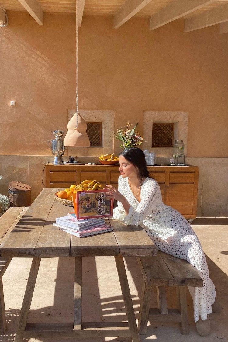 VRG GRL Beach To Bar Knit Maxi Dress // White sold by Verge Girl product image thumbnail 3