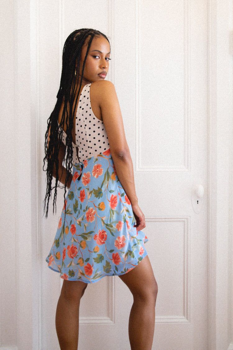 Cannes Collective Bias Cut Mini Dress Print sold by Verge Girl product image thumbnail 6