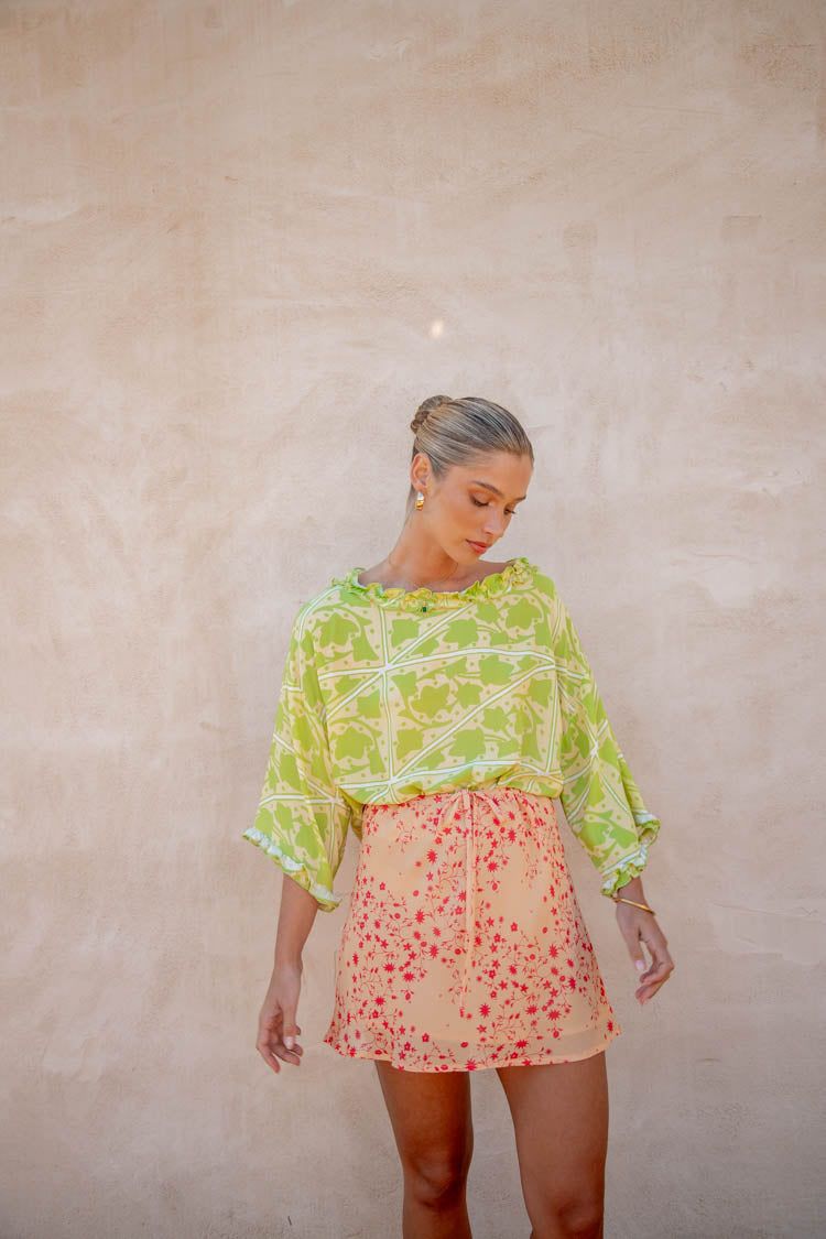 VRG GRL The Way To San Jose Mini Skirt // Alila sold by Verge Girl product image thumbnail 6