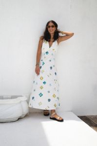 VRG GRL Wellness Club Bias Cut Midi Dress // Energy sold by Verge Girl