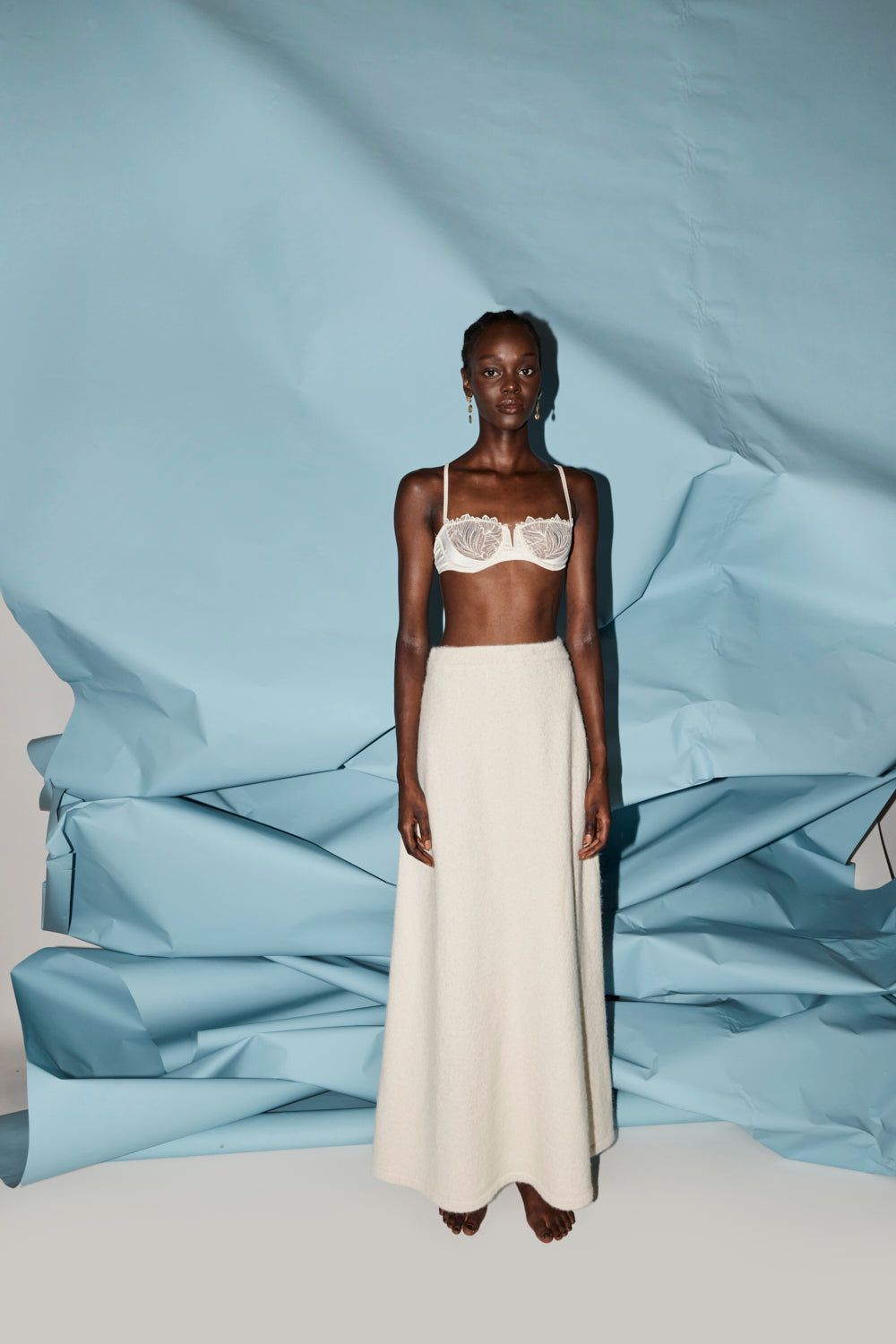 Lya Knit Maxi Skirt Marle sold by Verge Girl product image thumbnail 2