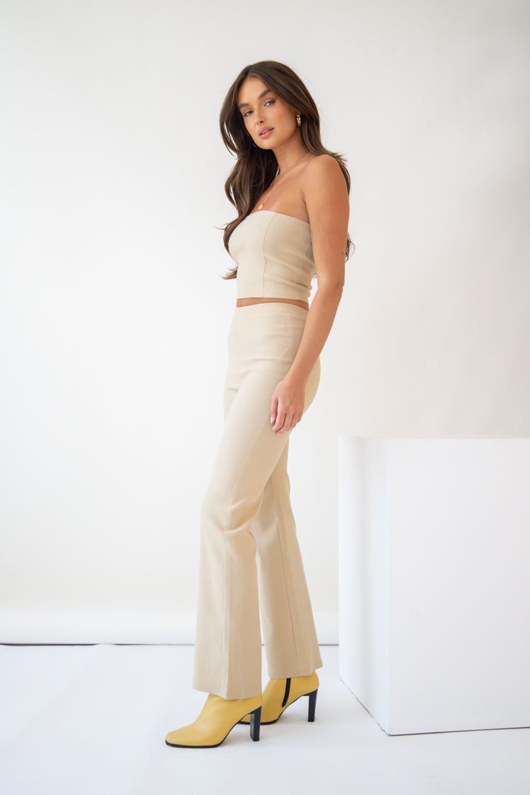 VRG GRL Style Icon Pants // Beige sold by Verge Girl product image thumbnail 8