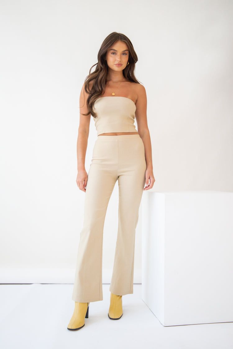 VRG GRL Style Icon Pants // Beige sold by Verge Girl product image thumbnail 7