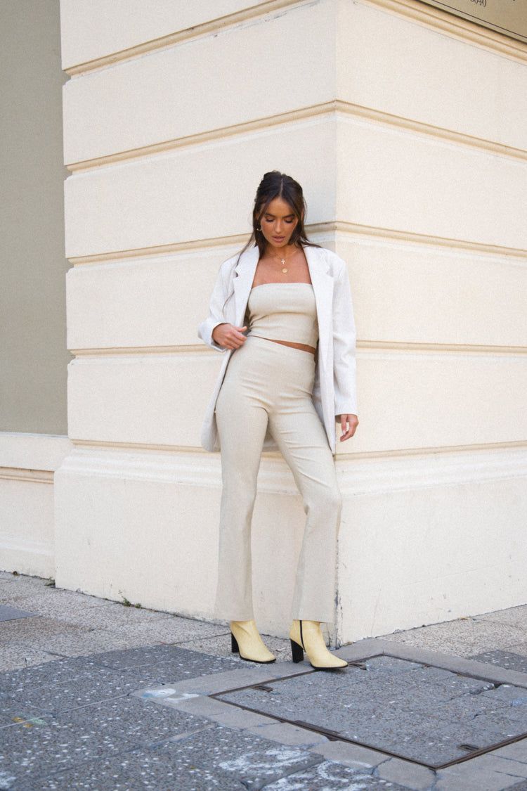 VRG GRL Style Icon Pants // Beige sold by Verge Girl product image thumbnail 6
