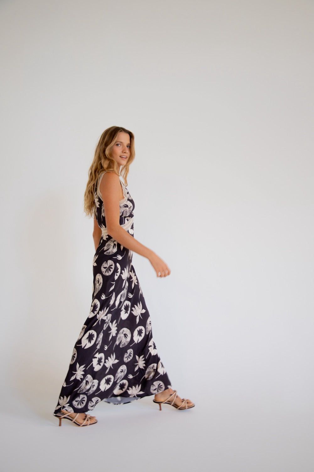 Meet Me On The Dance Floor Bias Cut Maxi Dress Bellagio sold by Verge Girl product image thumbnail 5