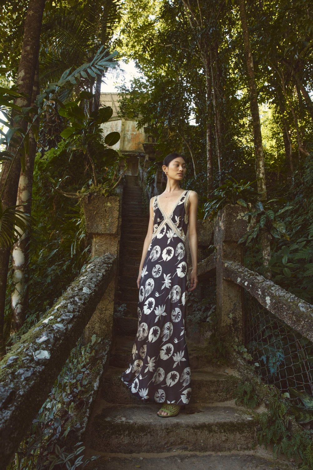 Meet Me On The Dance Floor Bias Cut Maxi Dress Bellagio sold by Verge Girl