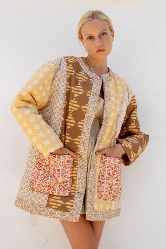 VRG GRL The Archives Jacket // Patchwork sold by Verge Girl