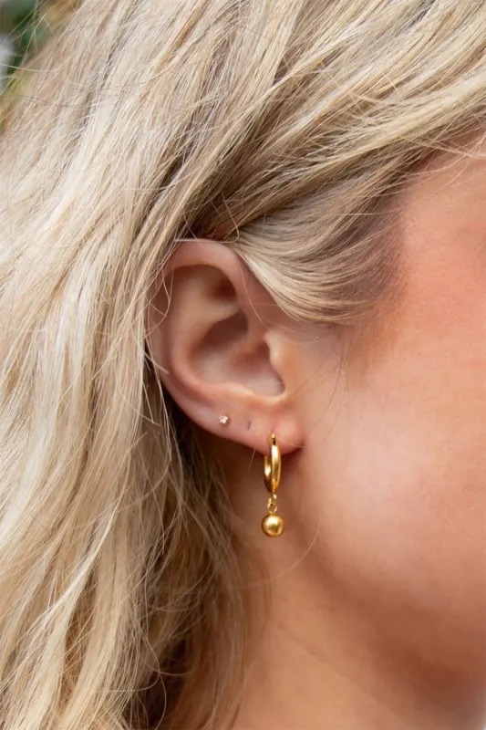 Streets Of Rome Earrings // Gold sold by Verge Girl