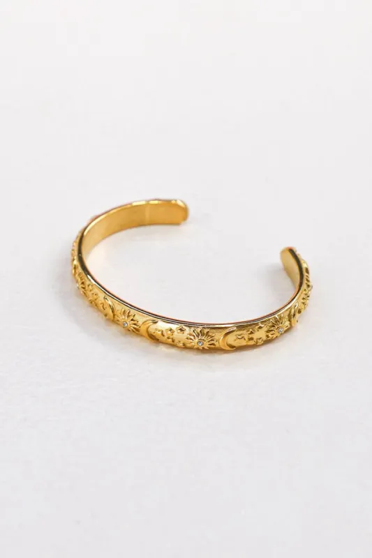 L.A. Friends Bangle // Gold sold by Verge Girl