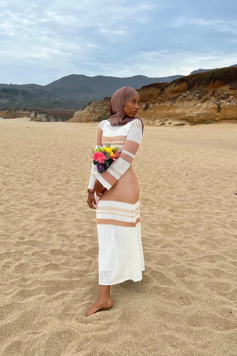 vrg grl work of art crochet maxi dress Honey Im home! Our bestselling VRG GRL Work Of Art Maxi Dress // Multi is finally back in stock! But hurry, she wont last long... #crochetdress #fyp #styleinspo #ootd