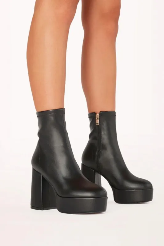 Billini Elijah Boots Black sold by Verge Girl
