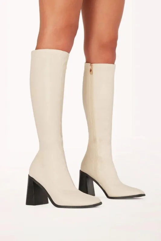 Billini Sher Boots Bone made by Verge Girl
