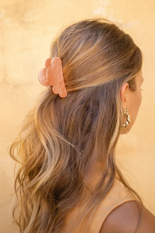 Cloud Hair Clip // Orange sold by Verge Girl