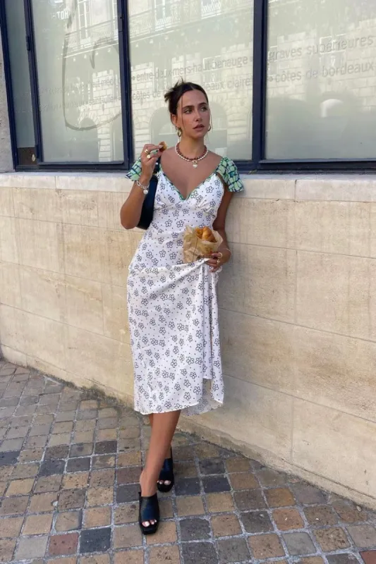 VRG GRL Your Muse Midi Dress // Floral sold by Verge Girl