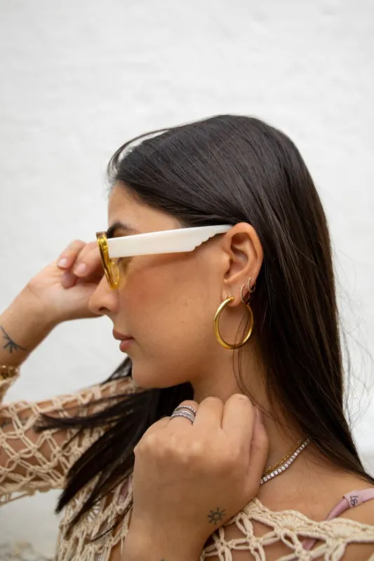 Love Valley Hoops // Gold sold by Verge Girl