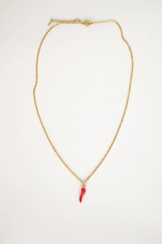 Feel The Heat Necklace // Gold sold by Verge Girl