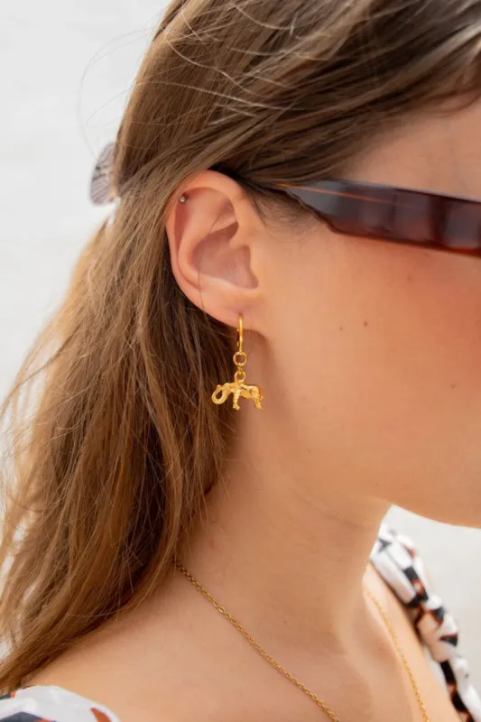 Arabella Earrings Gold sold by Verge Girl