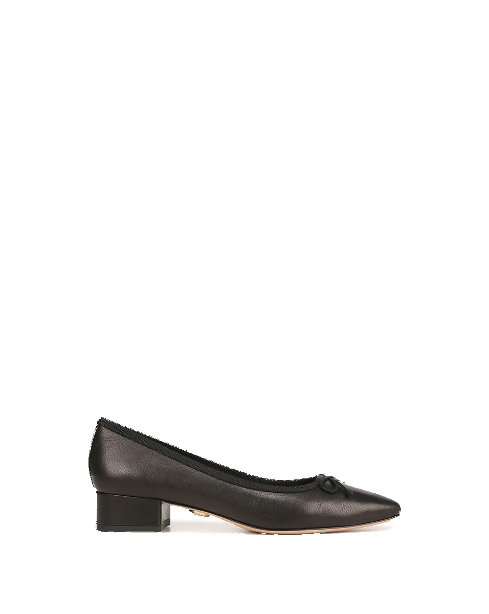 Cecile Leather Ballet Pump sold by Veronica Beard product image thumbnail 5
