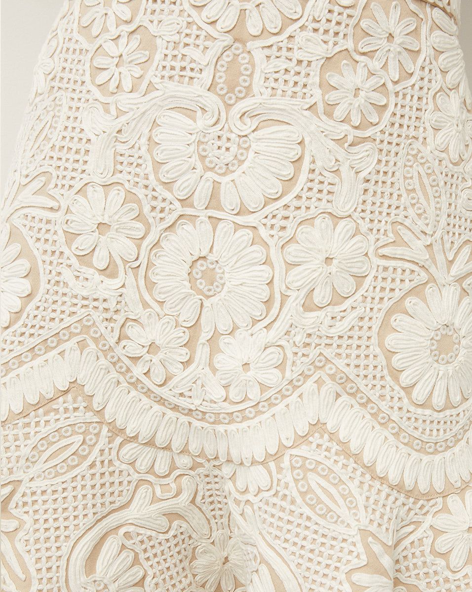 Agata Embroidered Strapless Dress sold by Veronica Beard product image thumbnail 3