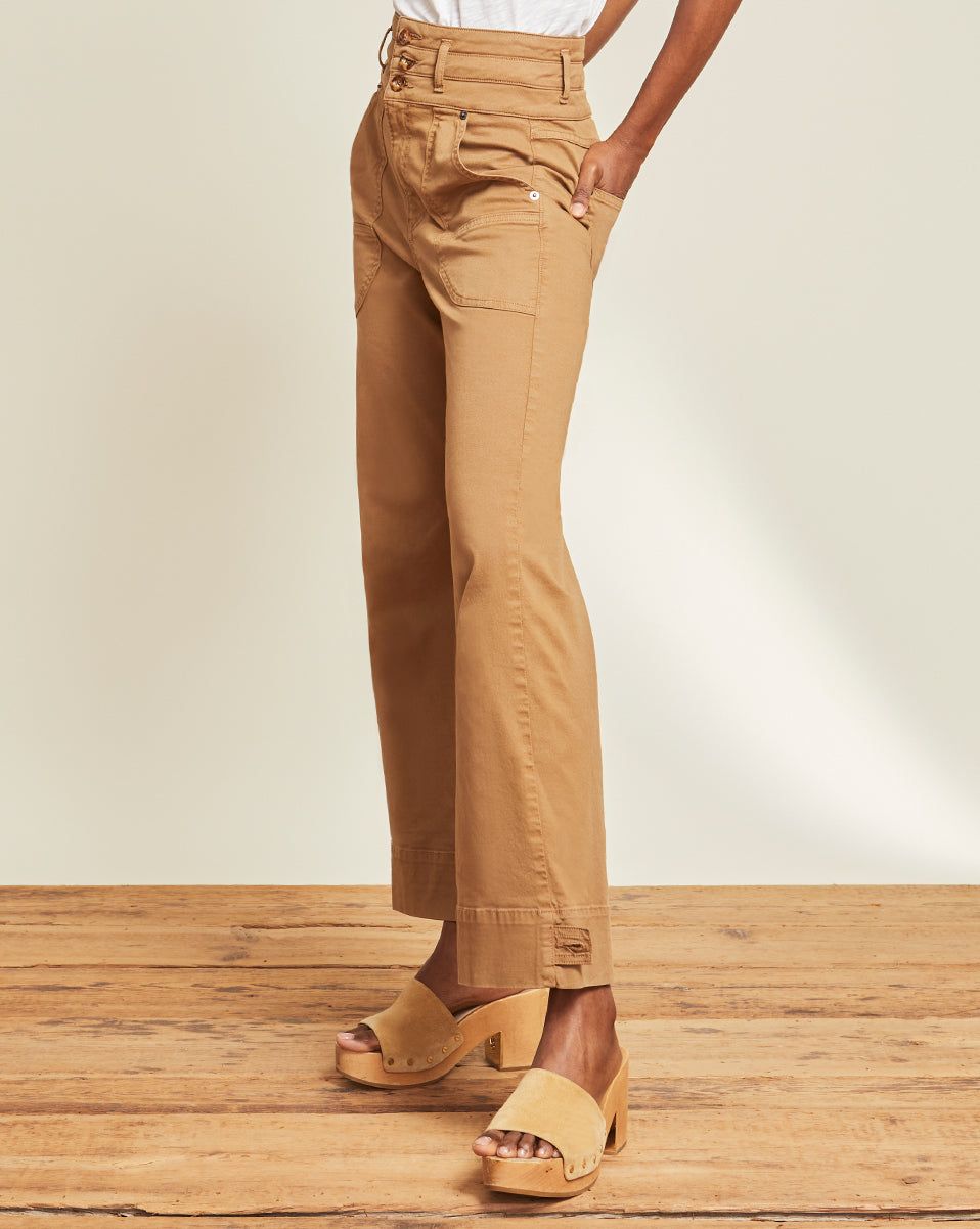 Marley Ankle-Tab Pant sold by Veronica Beard product image thumbnail 2