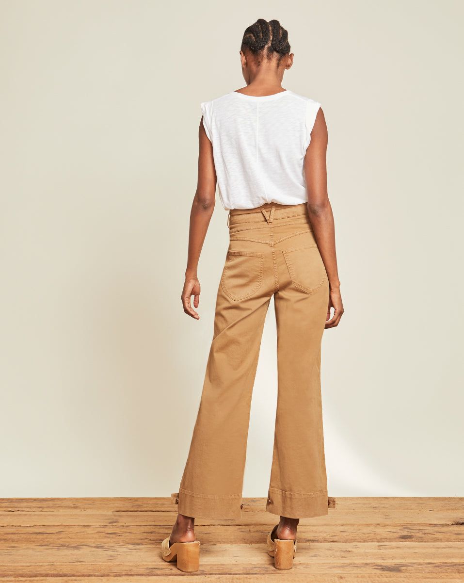 Marley Ankle-Tab Pant sold by Veronica Beard product image thumbnail 3