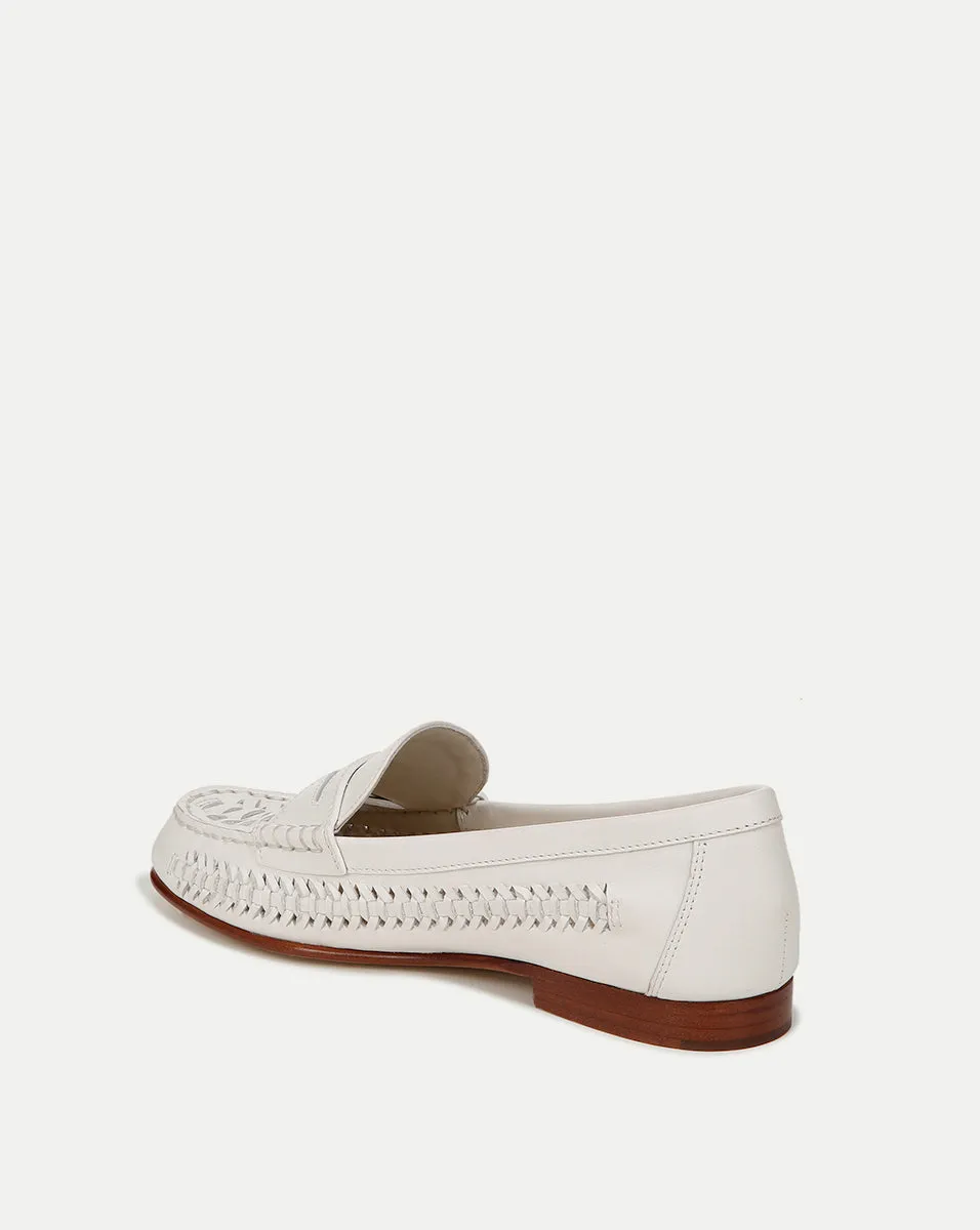 Penny Woven Leather Loafer sold by Veronica Beard product image thumbnail 3