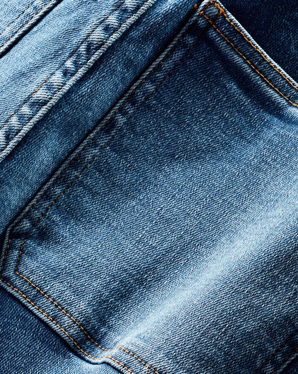 Beverly Skinny-Flare Jean | Patch Pockets sold by Veronica Beard product image thumbnail 3