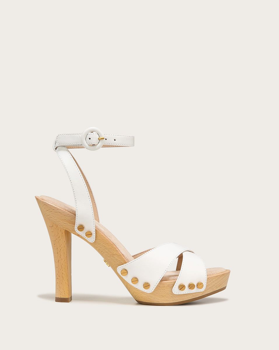 Lamont Platform Sandal sold by Veronica Beard