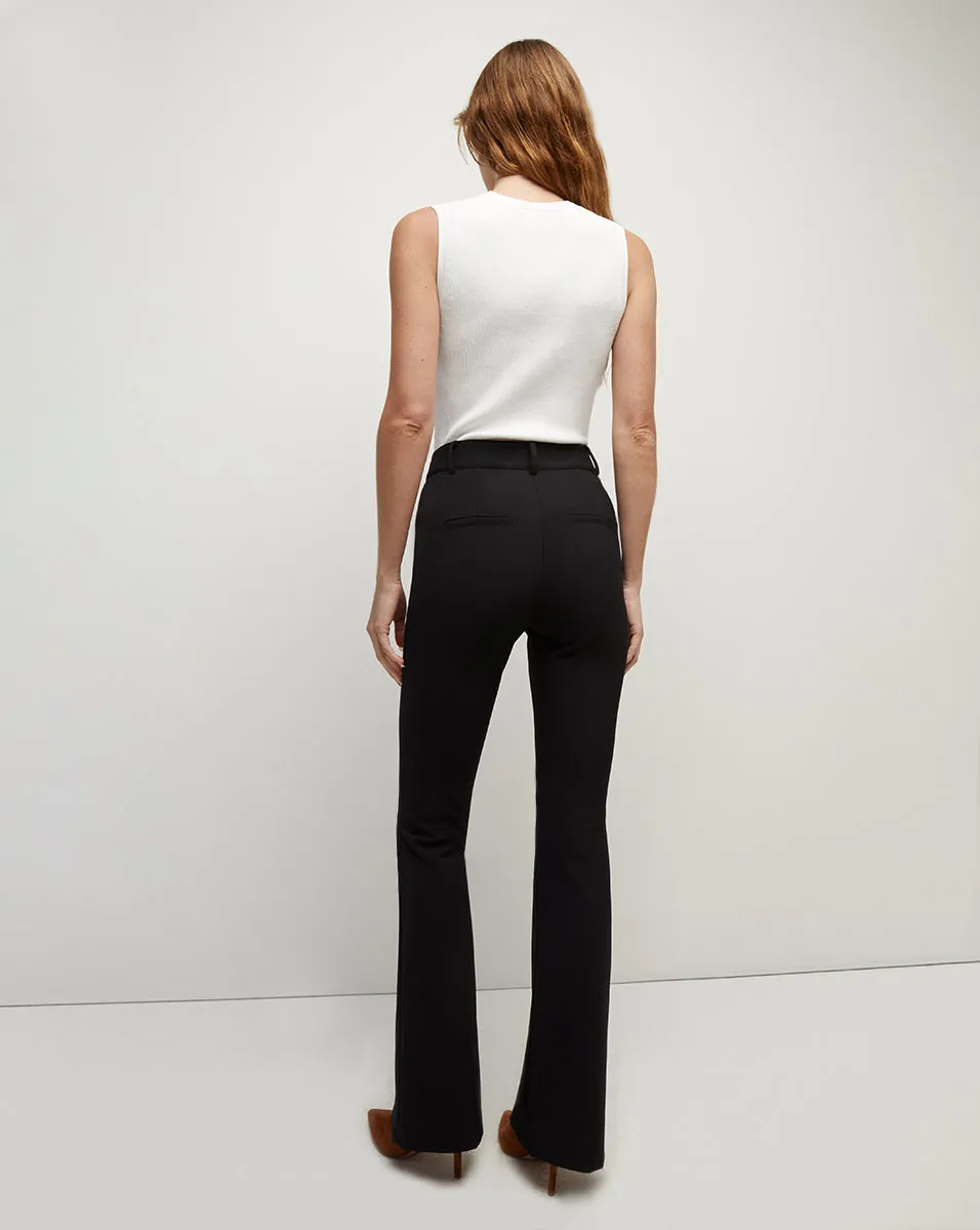 Hibiscus Slim-Flare Pant sold by Veronica Beard product image thumbnail 4