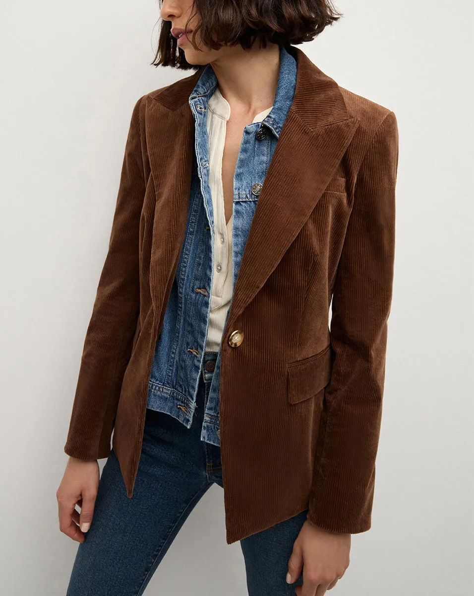 Reagan Corduroy Dickey Jacket sold by Veronica Beard product image thumbnail 3