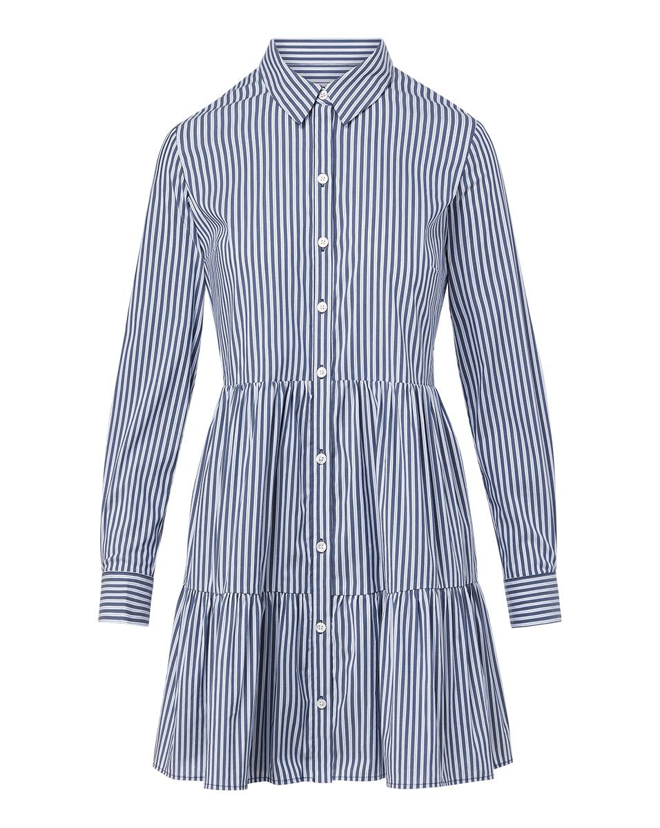 Jemila Striped Shirtdress sold by Veronica Beard product image thumbnail 5