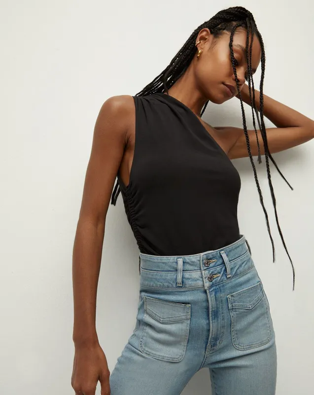 Aziza One-Shoulder Top sold by Veronica Beard