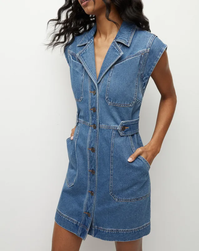 Jax Denim Shirtdress sold by Veronica Beard