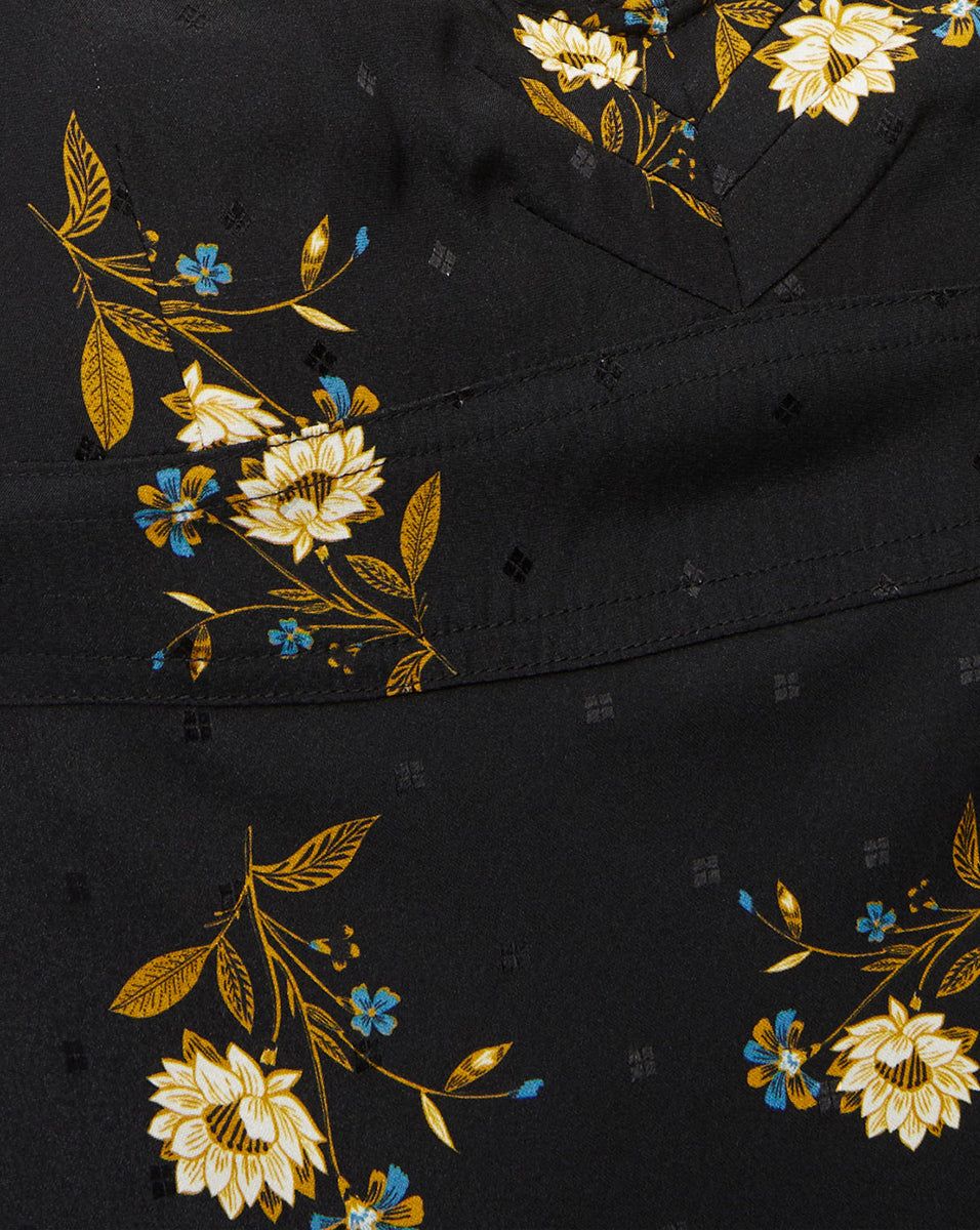 Shara Floral Stretch-Silk Dress sold by Veronica Beard product image thumbnail 3