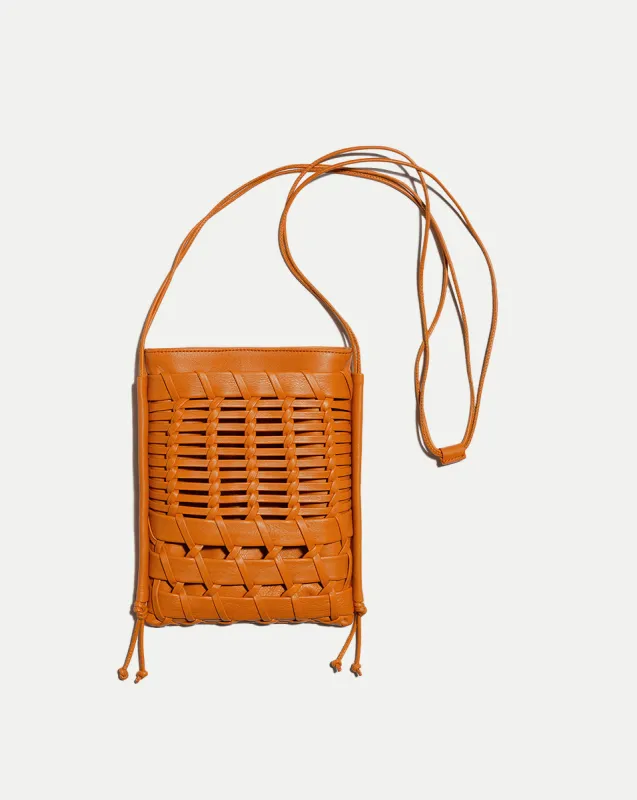 Orange Trena Crossbody Bag sold by Veronica Beard