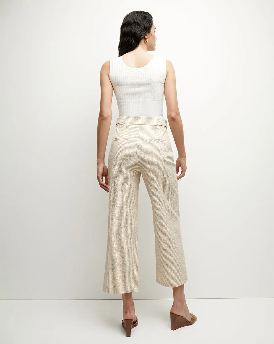 Hunter Seersucker Pant sold by Veronica Beard product image thumbnail 4