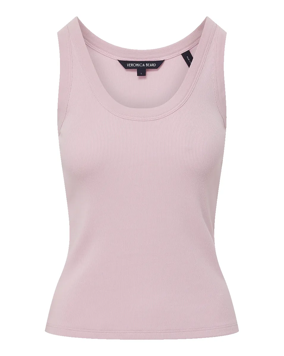 Birke Scoopneck Tank Top sold by Veronica Beard product image thumbnail 5