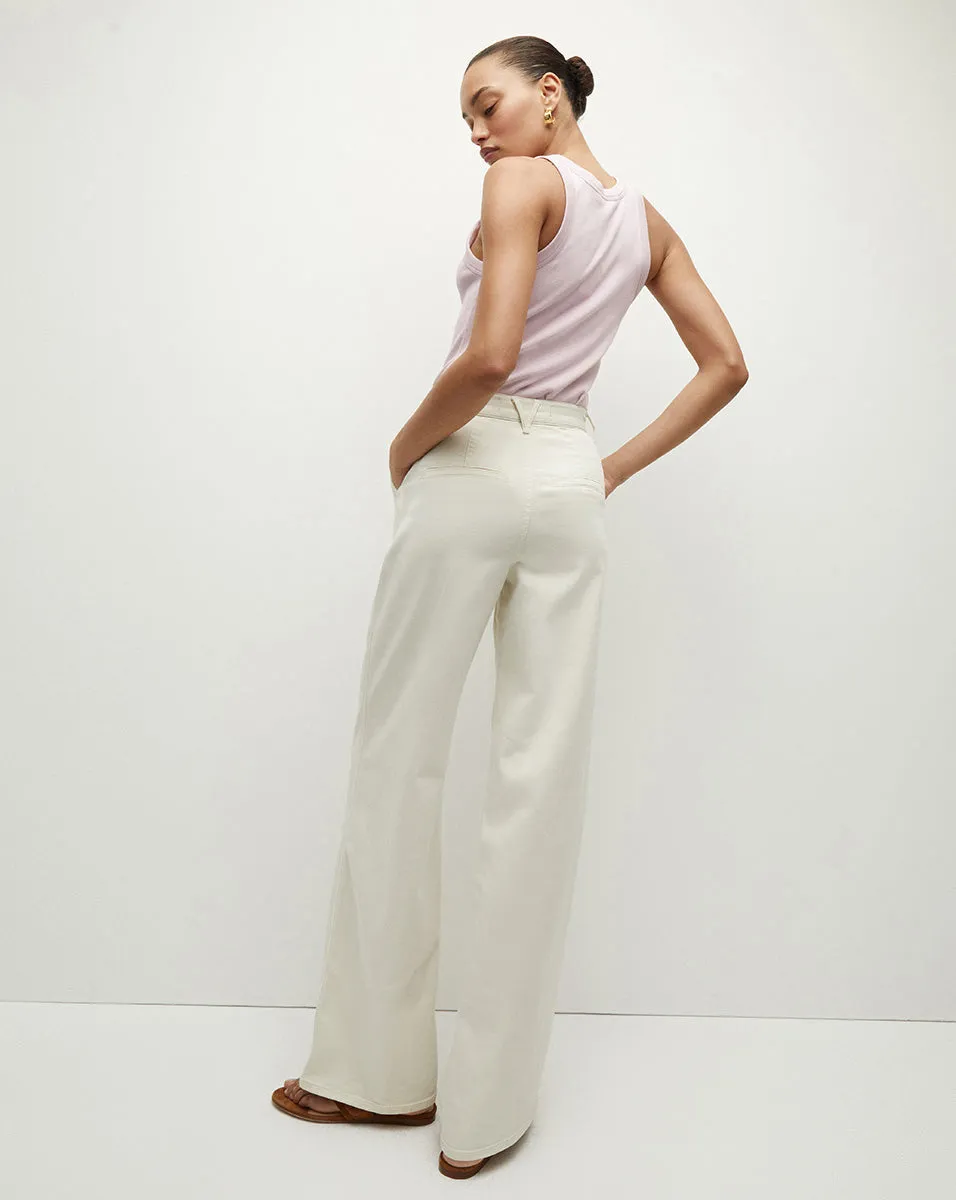 Birke Scoopneck Tank Top sold by Veronica Beard product image thumbnail 4