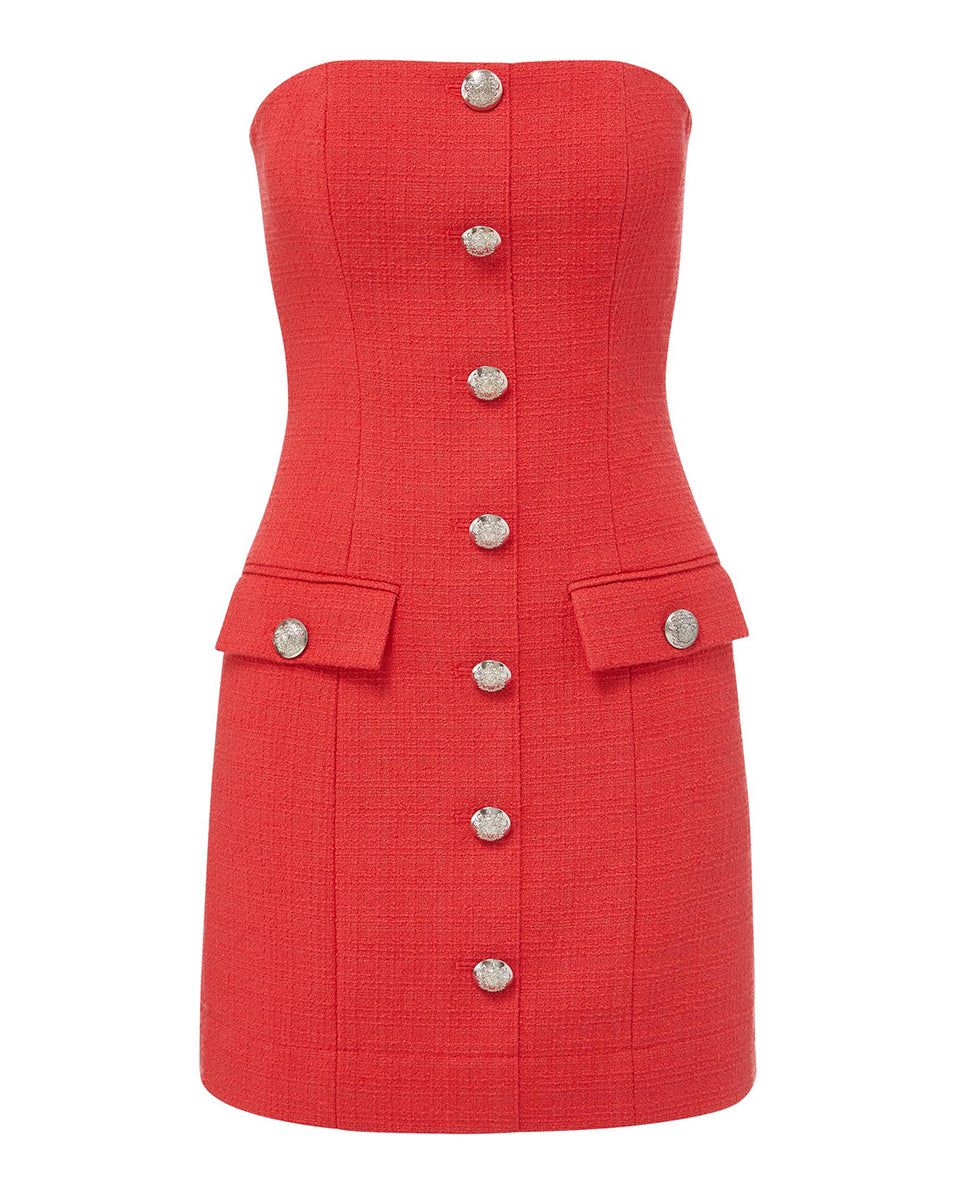 Aster Tweed Minidress sold by Veronica Beard product image thumbnail 6