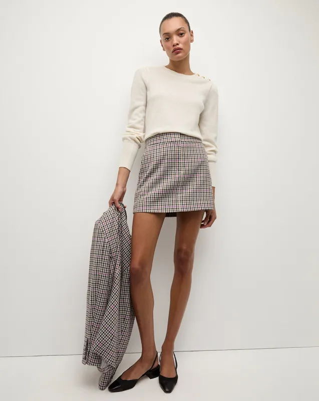 Elara Plaid Skirt sold by Veronica Beard