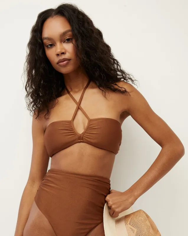 Malti Halter Bikini Top sold by Veronica Beard