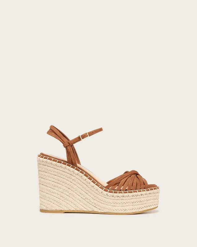 Ravina Suede Espadrille Sandal sold by Veronica Beard